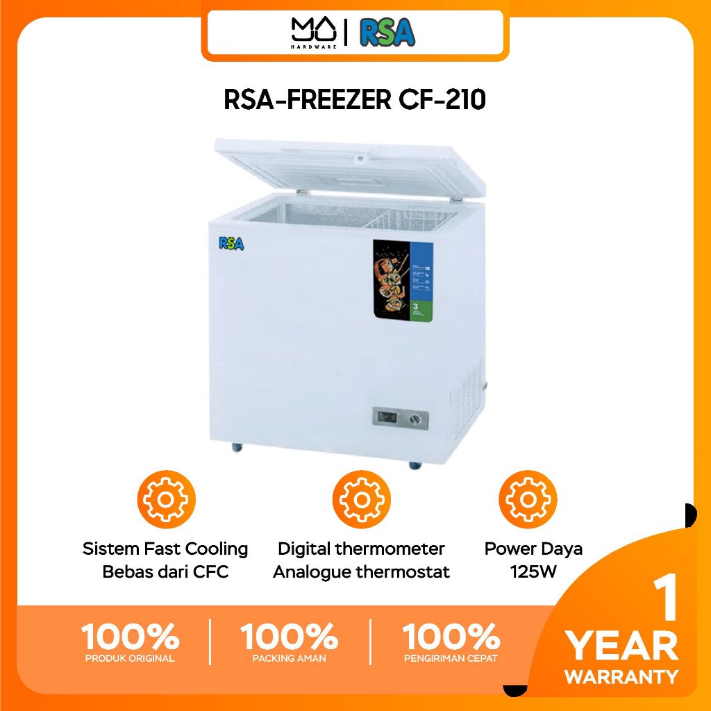 Jual Freezer box RSA CF 210 - Garansi Resmi | Shopee Indonesia