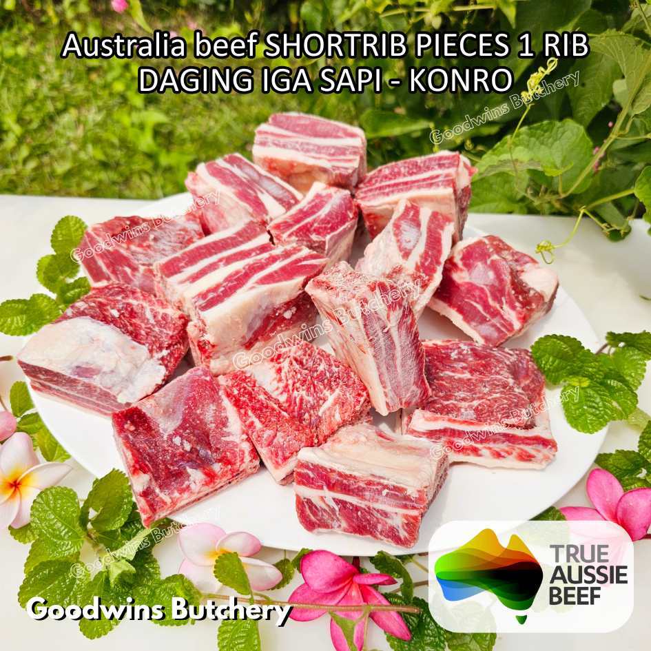 Jual Beef SHORTRIB PIECES daging sop iga sapi konro galbi bulgogi 1kg ...