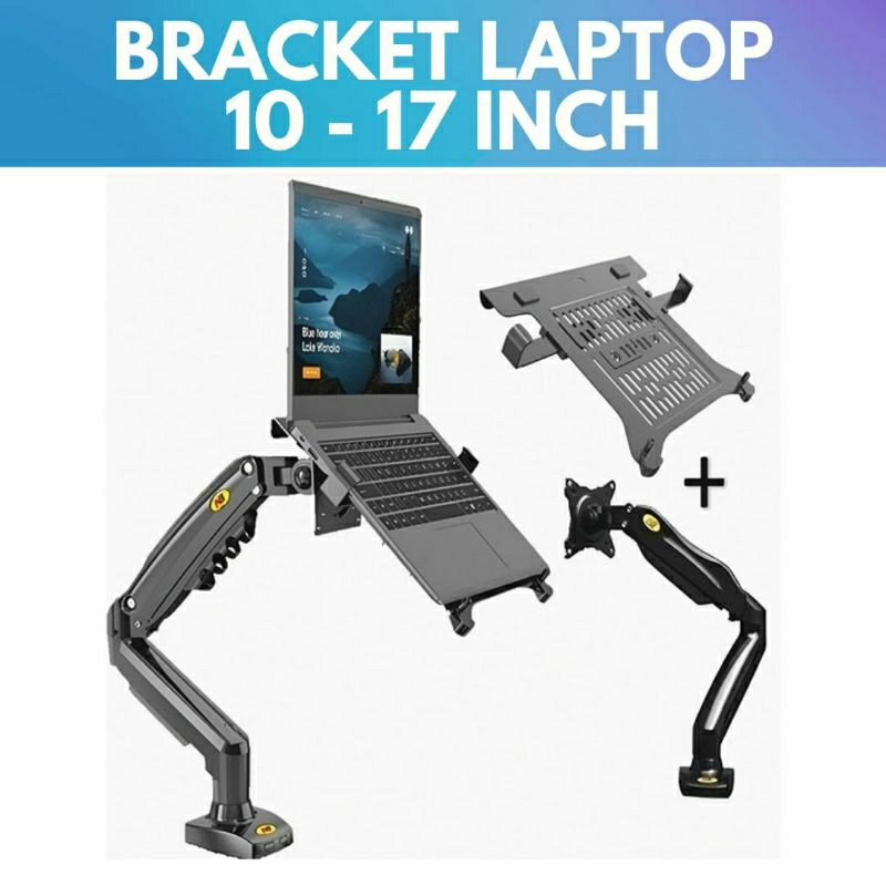Jual Braket/Bracket Laptop North Bayou Bracket Note Book + Tray Full ...