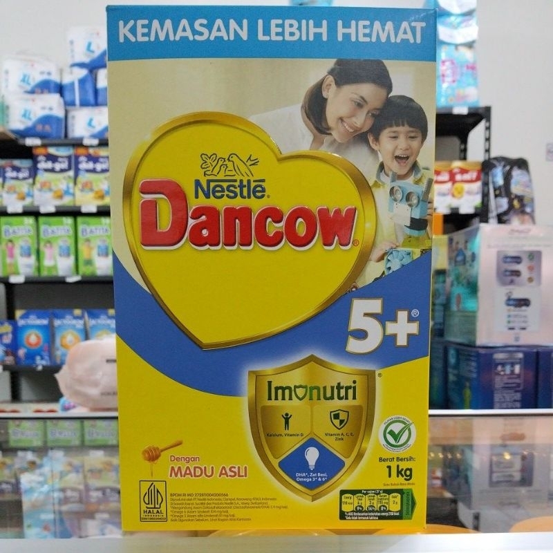 Jual DANCOW 5+ RASA MADU ASLI (1 KG) | Shopee Indonesia