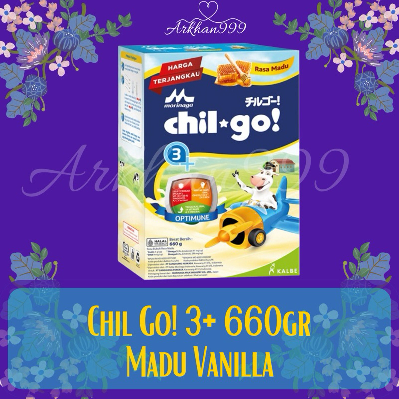 Jual CHIL GO 3+ MADU VANILLA BOX - 700g | Shopee Indonesia