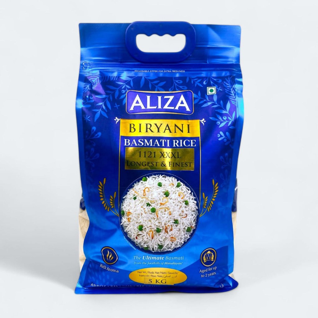 Jual Aliza Beras Basmati Premium 5KG Aroma Tinggi Masakan Nasi Kebuli ...