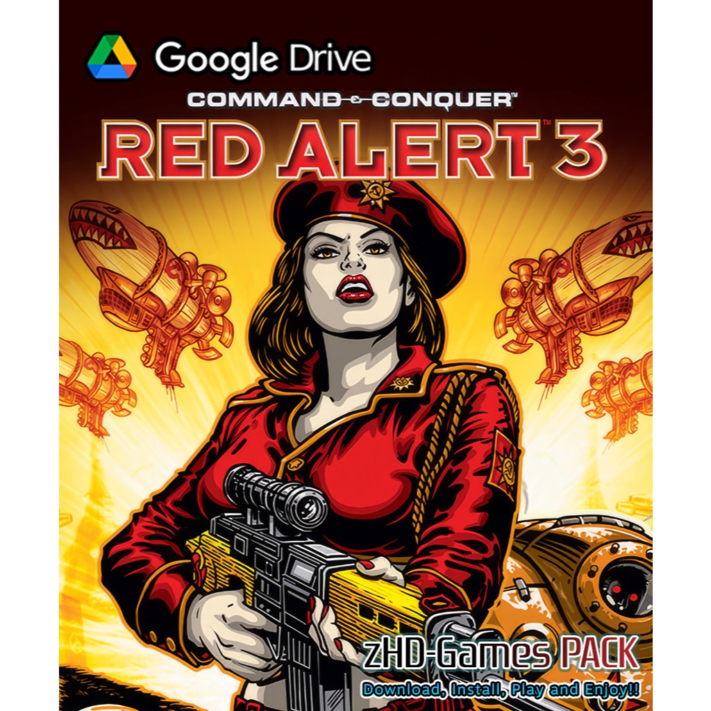 Jual COMMAND & CONQUER - RED ALERT 3 & UPRISING | Command and Conquer C ...