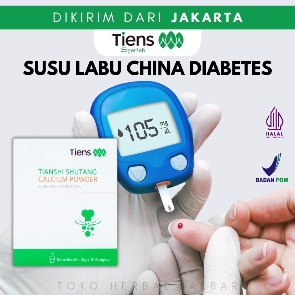 Jual OBAT CHINA DIABETES - Susu Labu China Diabetes SHUTANG CALSIUM ...