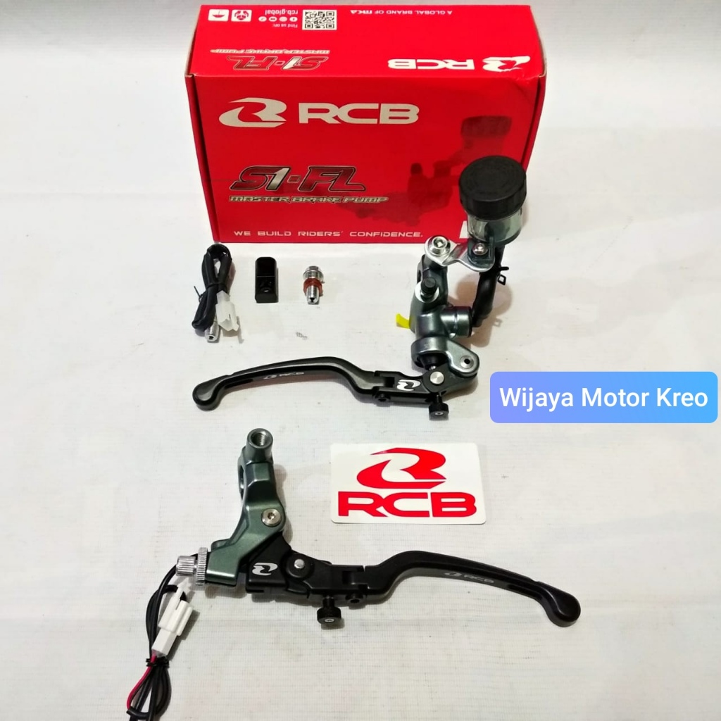 Jual Master Rem RCB S1 FL 14 mm Dan Handle Kiri S2 Series | Shopee ...
