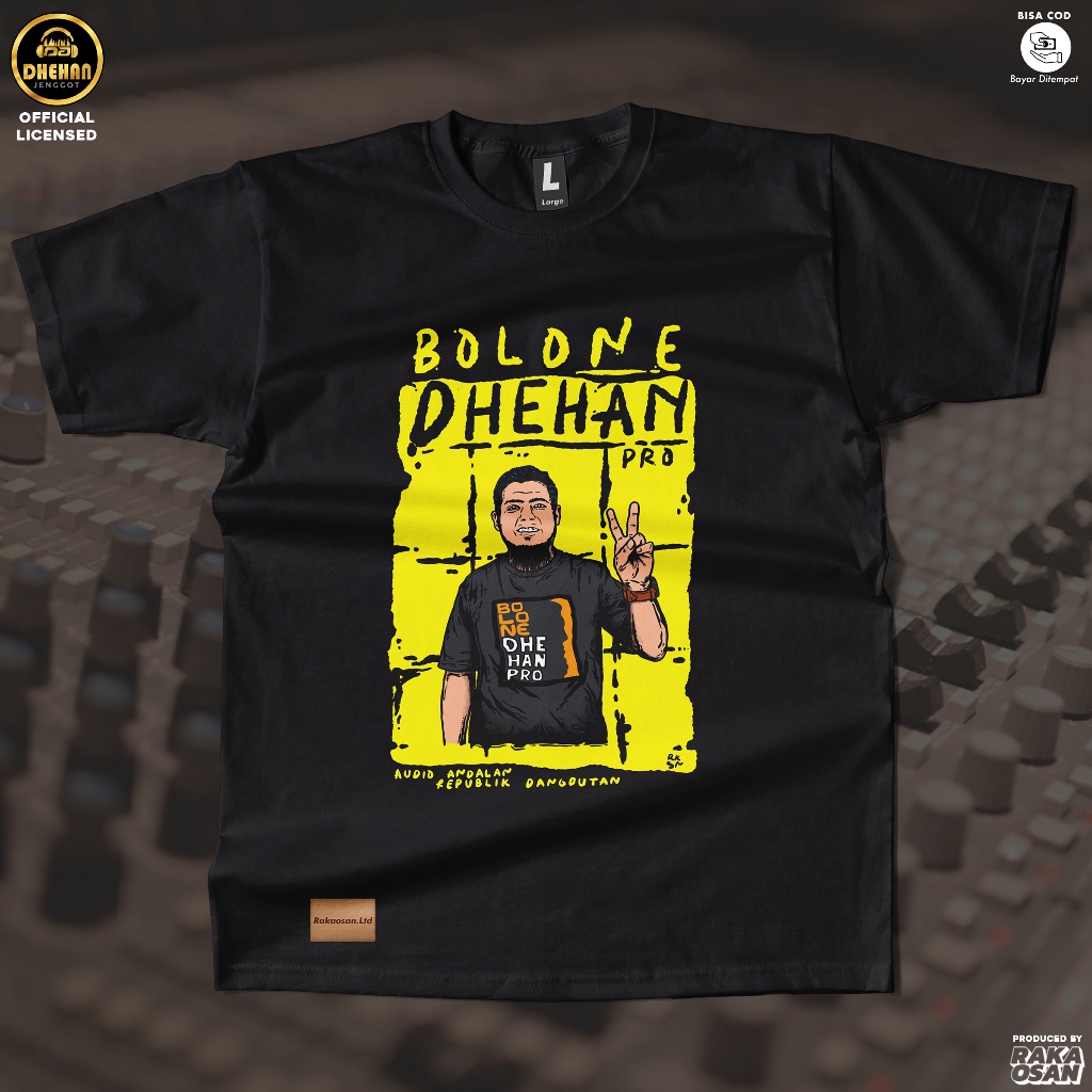 Jual [Official] Bolone DHEHAN Pro Casual - Kaos SOUND System Pria ...