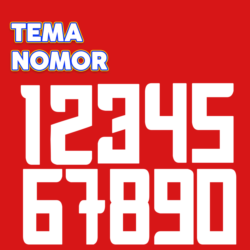 Jual SABLON SETRIKA SATUAN TEMA NOMOR VOL.2 / SABLON DTF LANGSUNG PAKAI ...