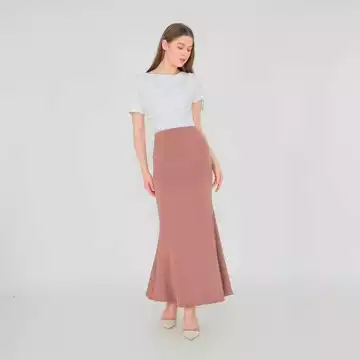 Rok Satin Skirt Rok Satin Mermeid Duyung Premium Polos Rok Satin Rok Satin Terviral Wanita
