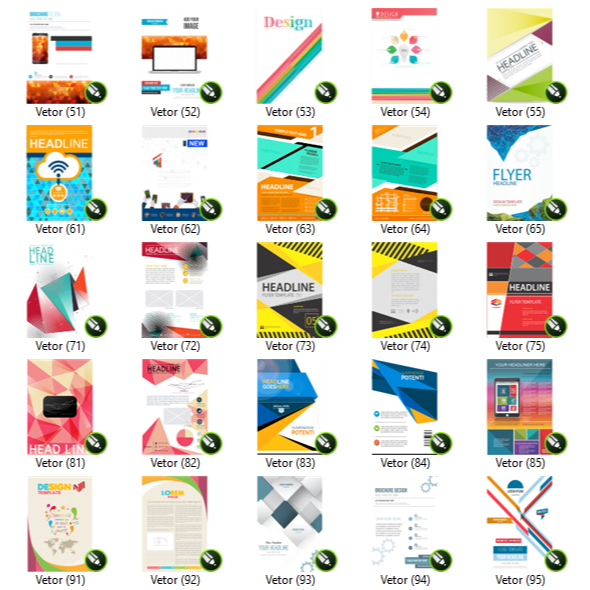 Jual 1155 brosur dan pamflet format cdr | Shopee Indonesia