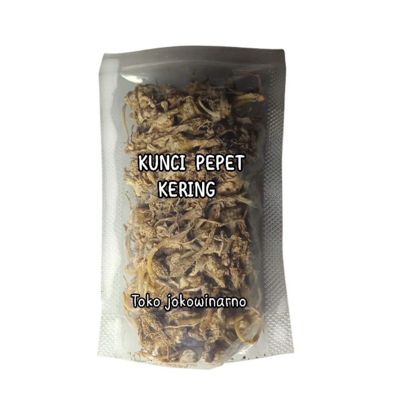 Jual [ 100 Gram] KUNCI PEPET KERING - ORIGINAL - Kemasan POUCH (Bukan ...