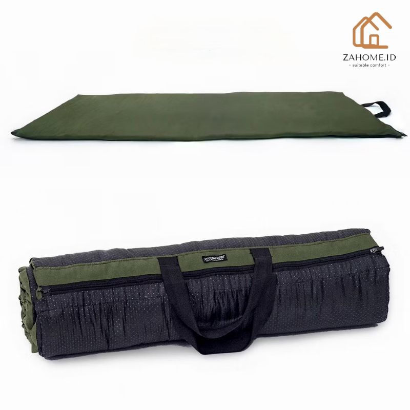 Matras Travel Kasur Lipat Resleting Portable Minimalis - foto 3