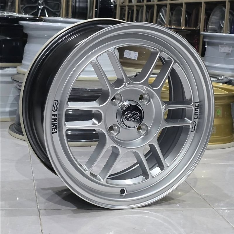 Jual velg racing mobil brio ring 15 enkei rpf r15 lebar 6,5 et 42 for ...