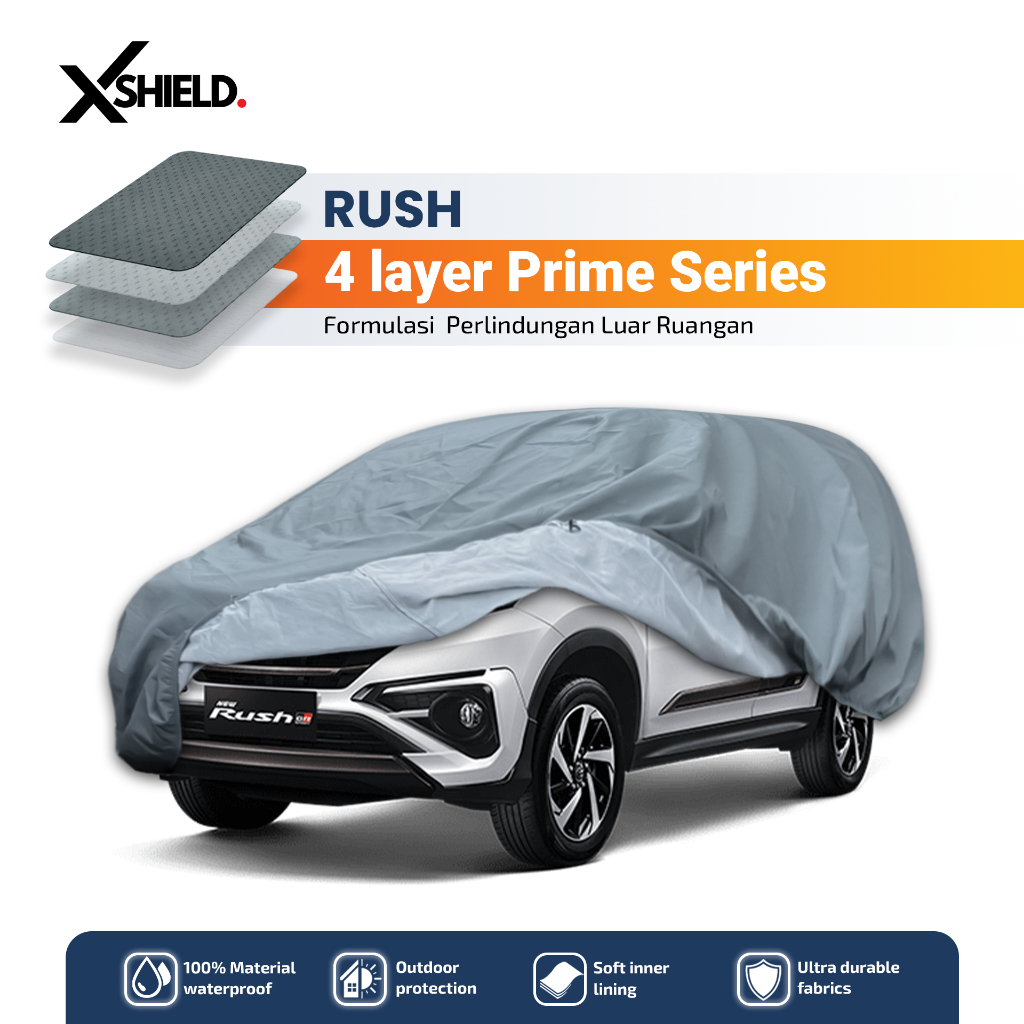 Jual 4 Lapis Body Cover Mobil New Rush Outdoor Sarung Mobil Rush terios ...