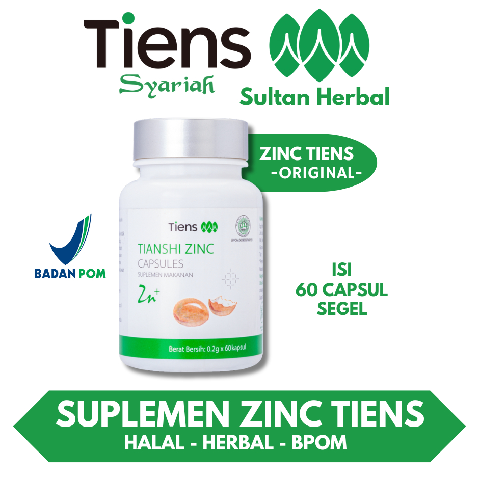 Jual [Nutrisi Anak] Tianshi Zinc Capsules Original - Dilengkapi Bubuk ...