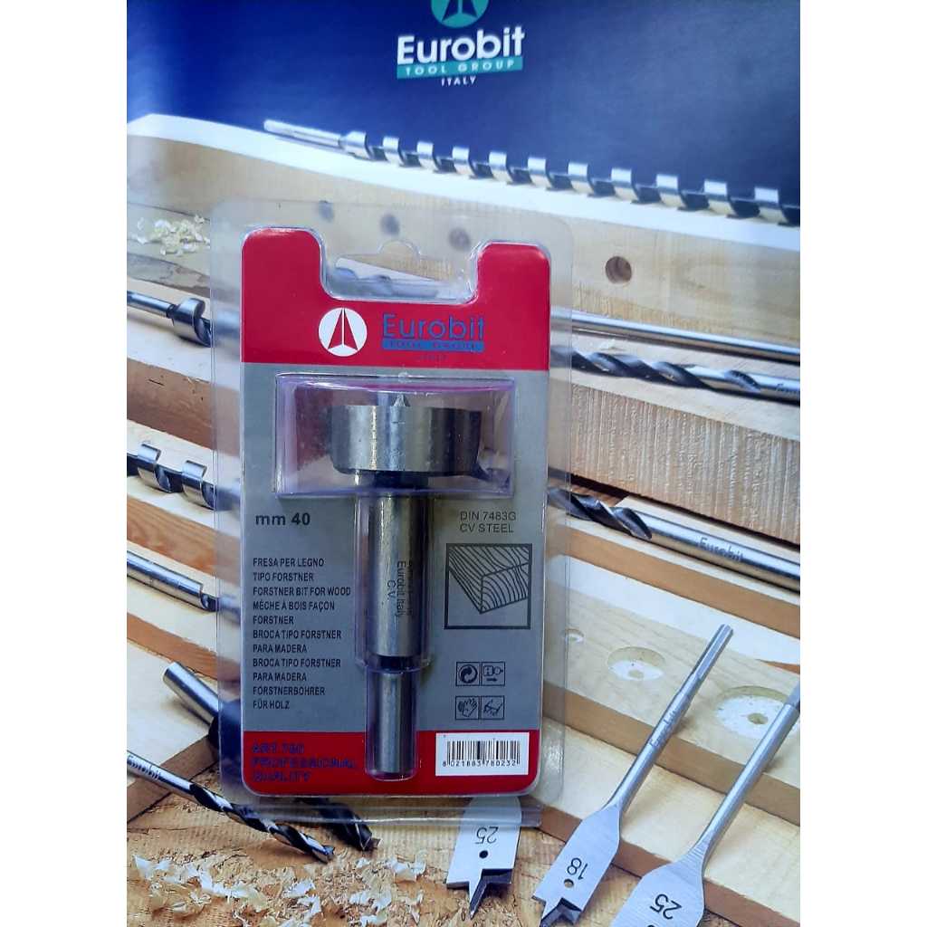 Jual Mata bor Eurobit Art. 780 untuk engsel sendok pada panel kayu dan ...