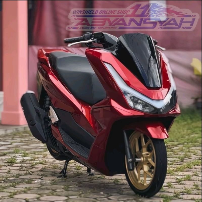 Jual Visor Pcx 160 2025 Model Standar Pendek. Windshield Pcx160 2025 ...