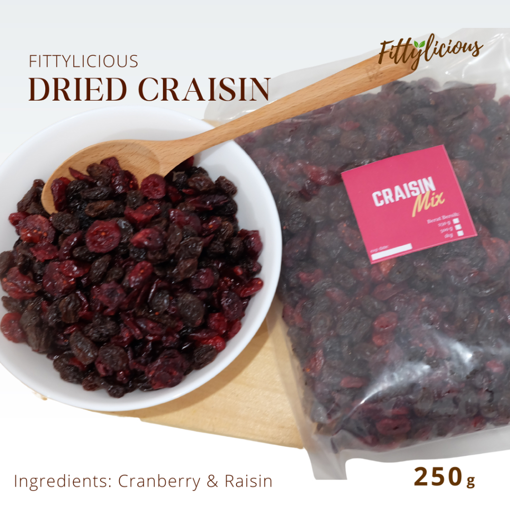 Jual Cranberry Raisin Mix 250 gr / Campuran Cranberry Kismis 250 gr ...