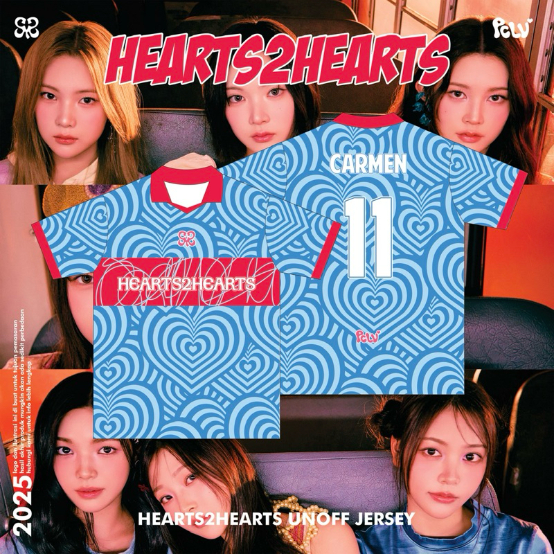 Jual JERSEY HEARTS2HEARTS // JERSEY KPOP // H2H TSHIRT // KAOS S2U (Pre ...