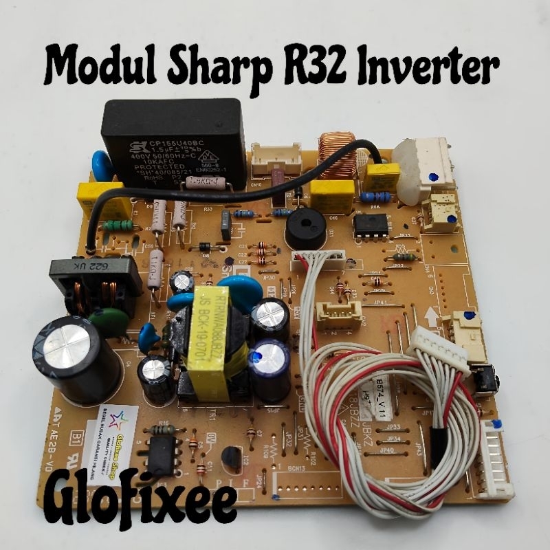 Jual MODUL PCB AC SHARP R32 INVERTER ORIGINAL SERI QPWBFB818JBZZ ...