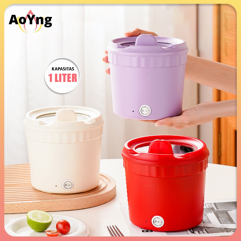 Jual AYONG Mini Rice Cooker Panci Listrik Serbaguna 1L Anti Lengket ...