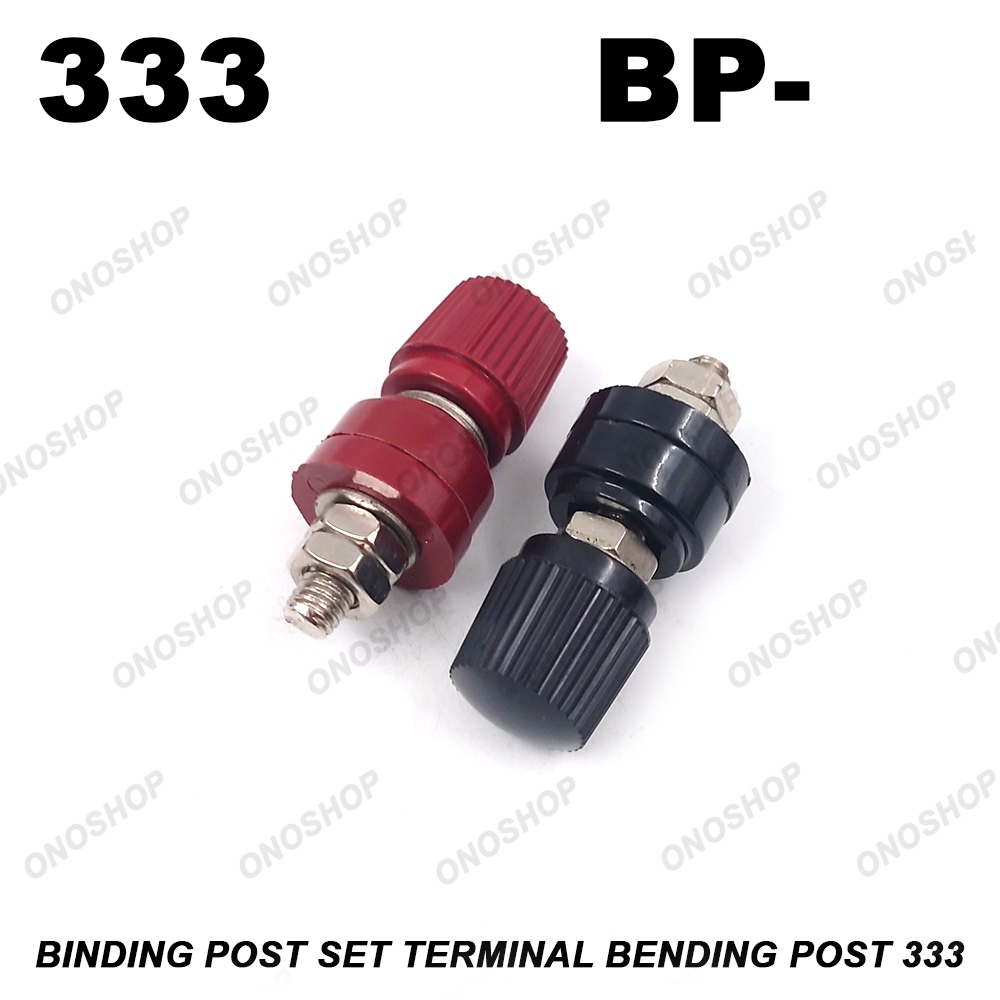 Jual Binding Post Set Terminal Bending Post 333 Ukuran Drat 6 mm ...