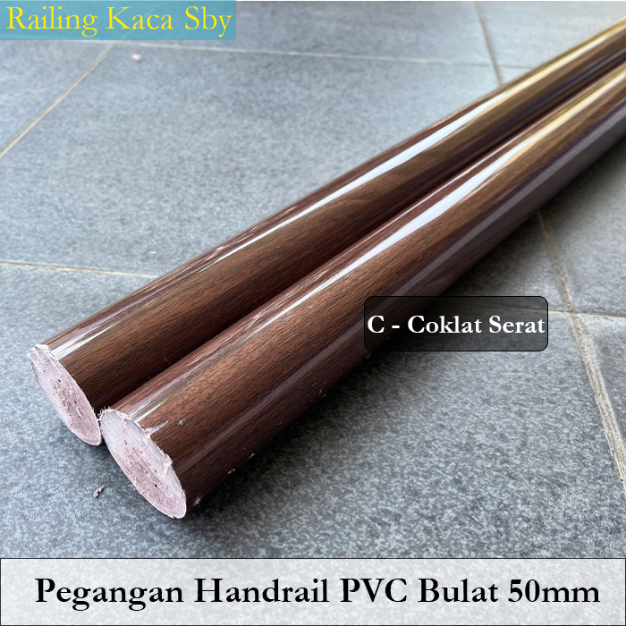Jual HANDRAIL PVC BULAT 50MM (2