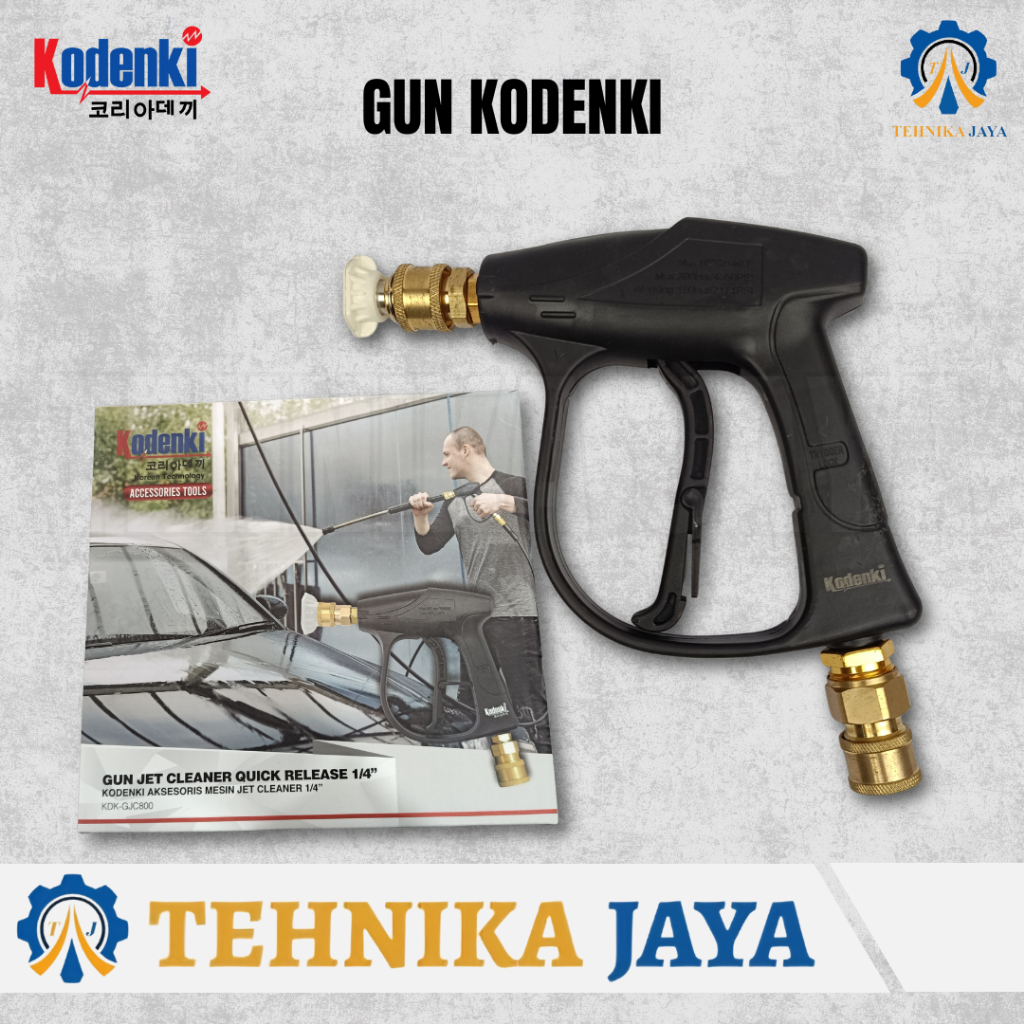 Jual KODENKI Gun Jet Cleaner QRJ 150 Bar Gun Sprayer Drat M22x15 Ukuran ...
