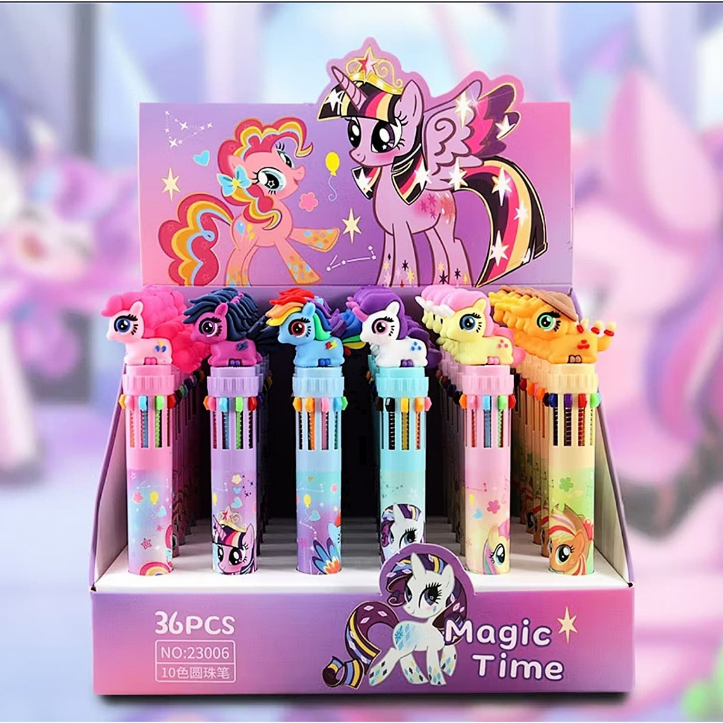 Jual Pen 10 warna / Pen 10-in-1 color My Little Pony | Shopee Indonesia