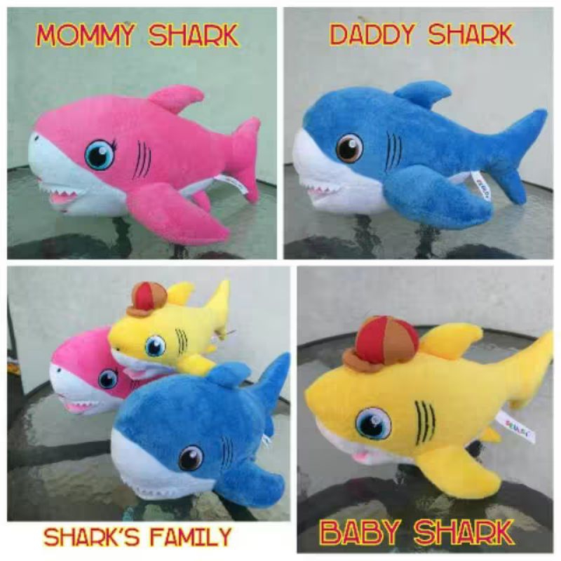 Baby Shark Family Matching Blue Shirts – Mommy, Daddy, Baby & Friends – Gildan Soft Crew Neck Tees For Birthday/Family Outings