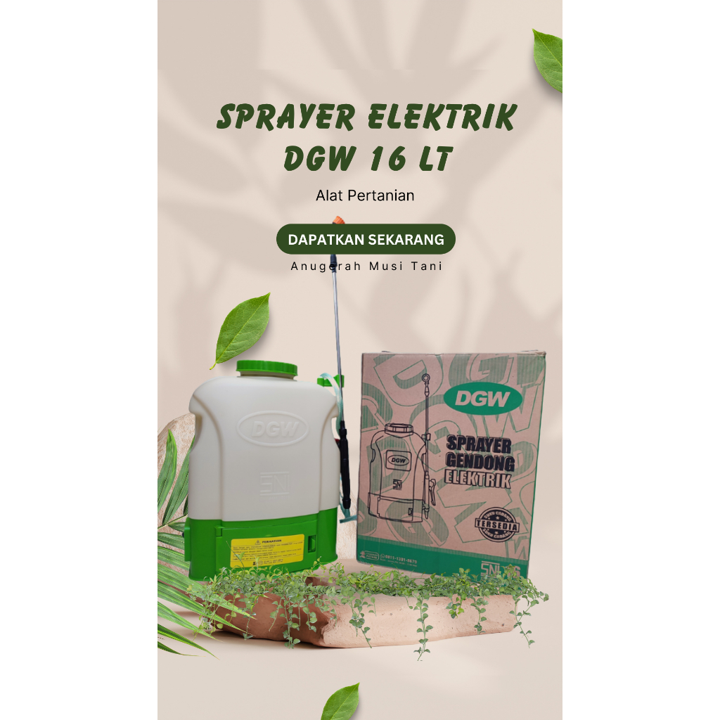 Jual Sprayer/Teng Semprot Elektrik DGW (16 Liter) Batrai/Aki Mudah ...