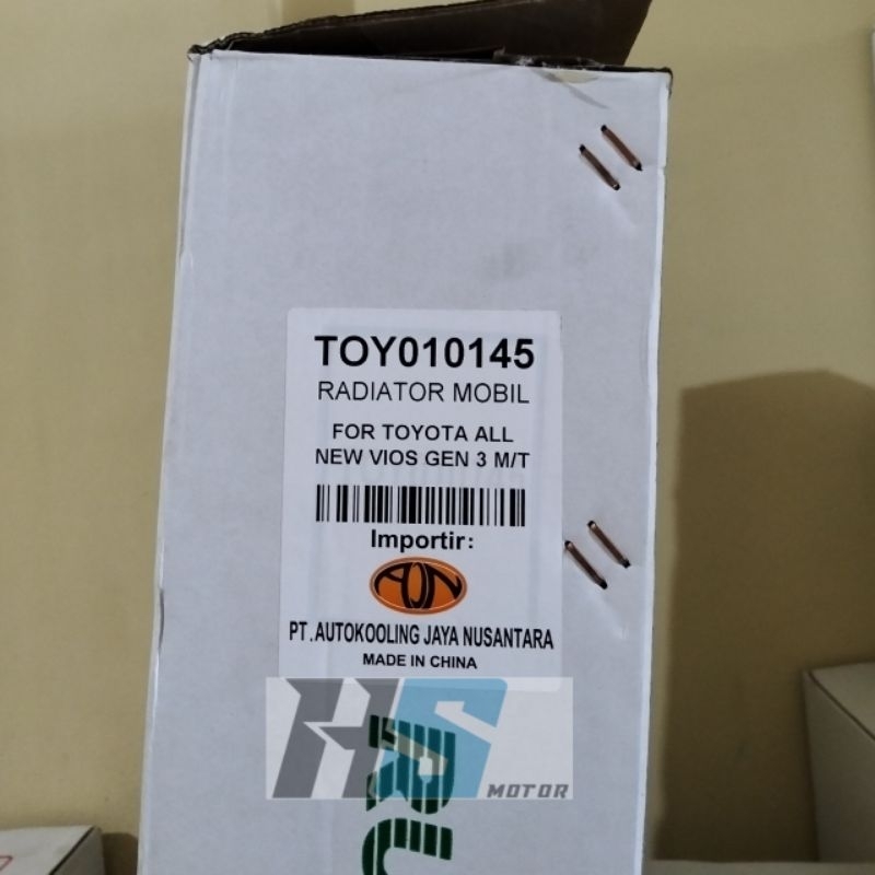 Jual RADIATOR MOBIL TOYOTA ALL NEW VIOS GEN 3 ALL NEW YARIS GEN 3 ...