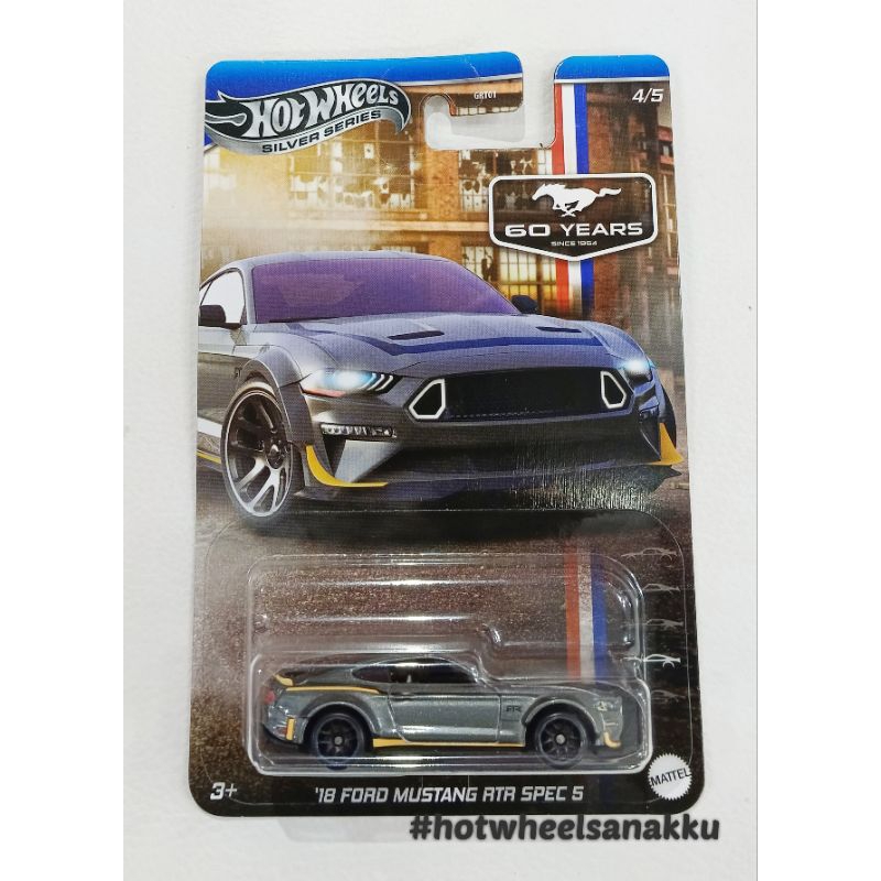 Hot Wheels - Ford Mustang RTR SPEC 5 2018 - Modèle Réduit 1:64 Neuf - Collection Ou Jouet