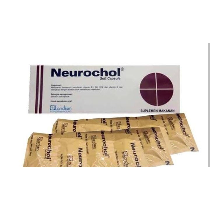 Jual NEUROCHOL BOX ISI 50 KAPSUL | Shopee Indonesia