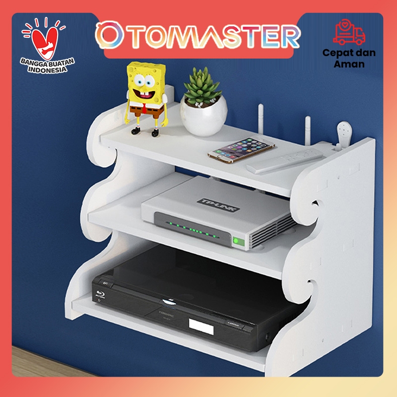 Jual Tomaster Rak Gantung Moderm Router/Rak Dinding/Rak Gantung Kamar ...