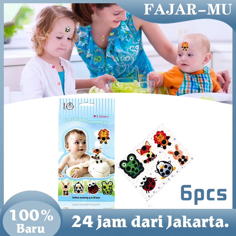 Jual Fever Tracker Patch 6pcs Alat Ukur Suhu Badan Anak Sticker ...