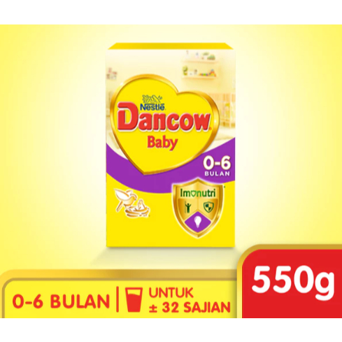 Jual DANCOW BABY 1 Box 550g (untik usia 0-6 bulan) | Shopee Indonesia