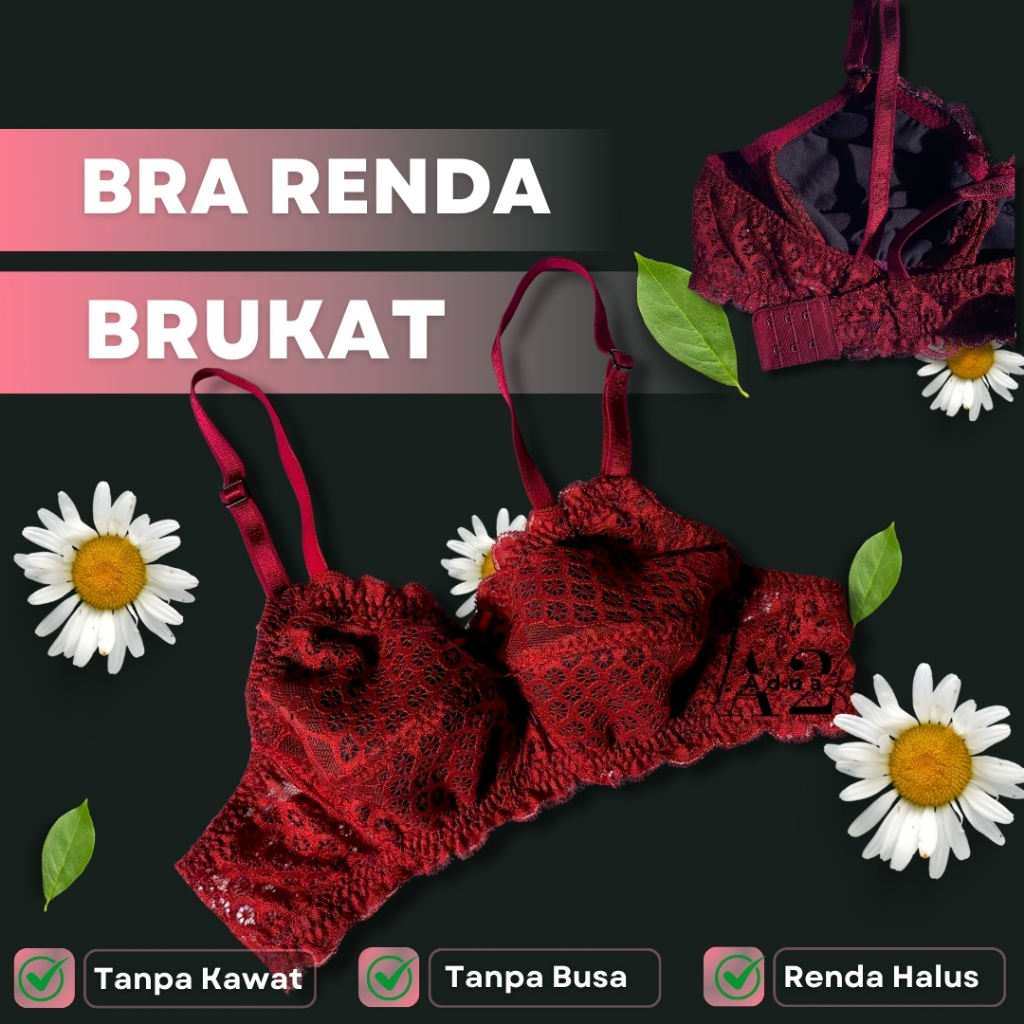 Jual bh wanita bh bidadare bh tanpa busa tanpa kawat bh full renda bh ...