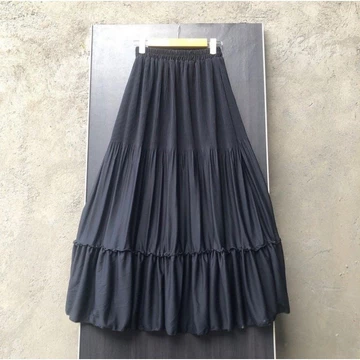 Rok Plisket Susun Mayung Skirt Ruffle Hyget Polos Premium Rok Wanita Anti Nerawang Korean Style
