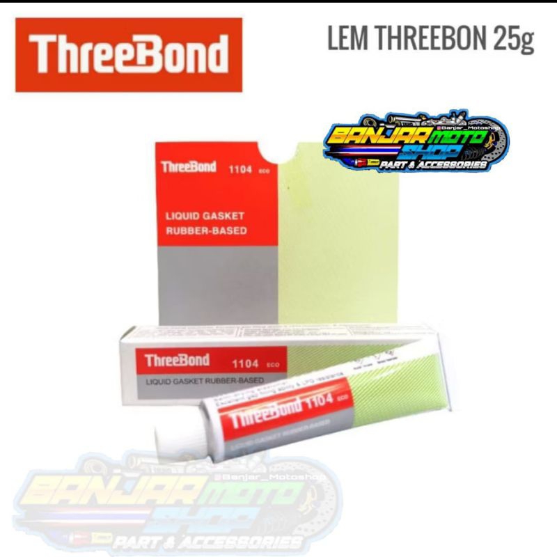 Jual (1104) LEM THREEBOND GASKET 25GRAM LEM PACKING LEM GASKET ...