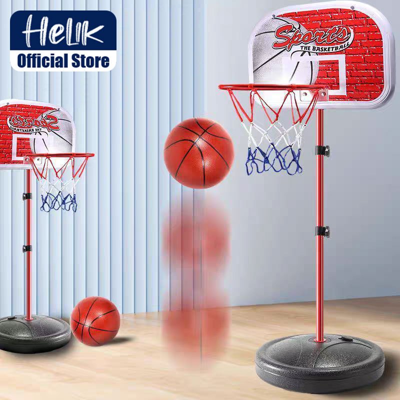 Jual HELIK 145 cm Mainan Ring Basket Tinggi Dapat Disesuaikan Ring ...