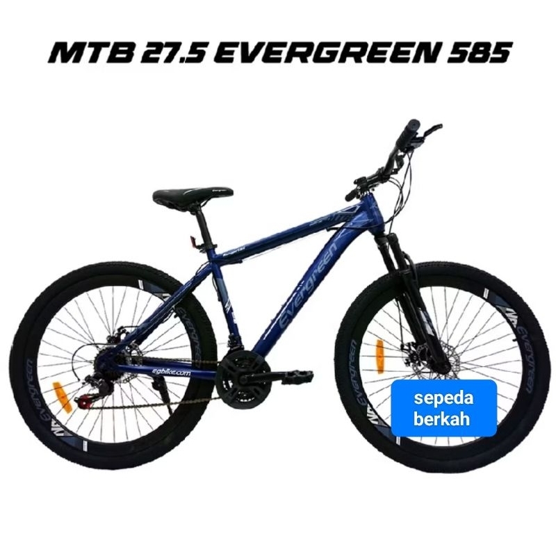 Jual sepeda gunung sepeda MTB 27,5 Evergreen ranger 585H,545H 3x8 speed ...