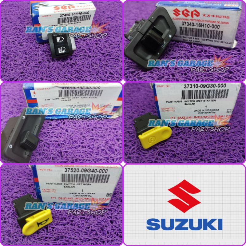 Jual SGP TOMBOL SAKLAR SET SUZUKI SPIN 125 NEX KARBU SKYDRIVE PNP HONDA ...