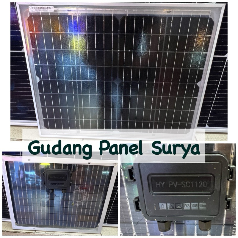 Jual Solar Panel Surya PV 20wp Mono Transparan Bifacial Solarcell 20wp ...