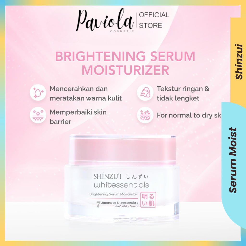 Jual Shinzui Whitessentials Brightening Serum Moisturizer 30gr ...