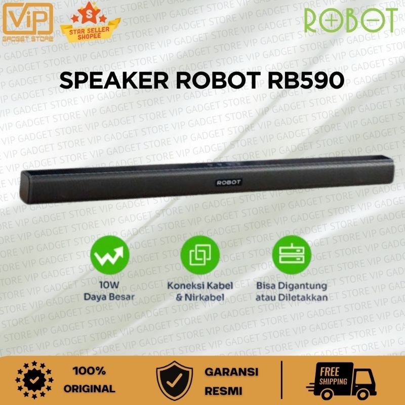 Jual SOUNDBAR SPEAKER BLUETOOTH 5.3 ROBOT RB590 | Shopee Indonesia