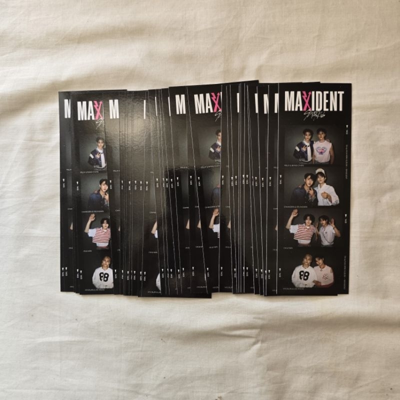 Jual [READY] STRAY KIDS MAXIDENT PHOTOSTRIP | Shopee Indonesia