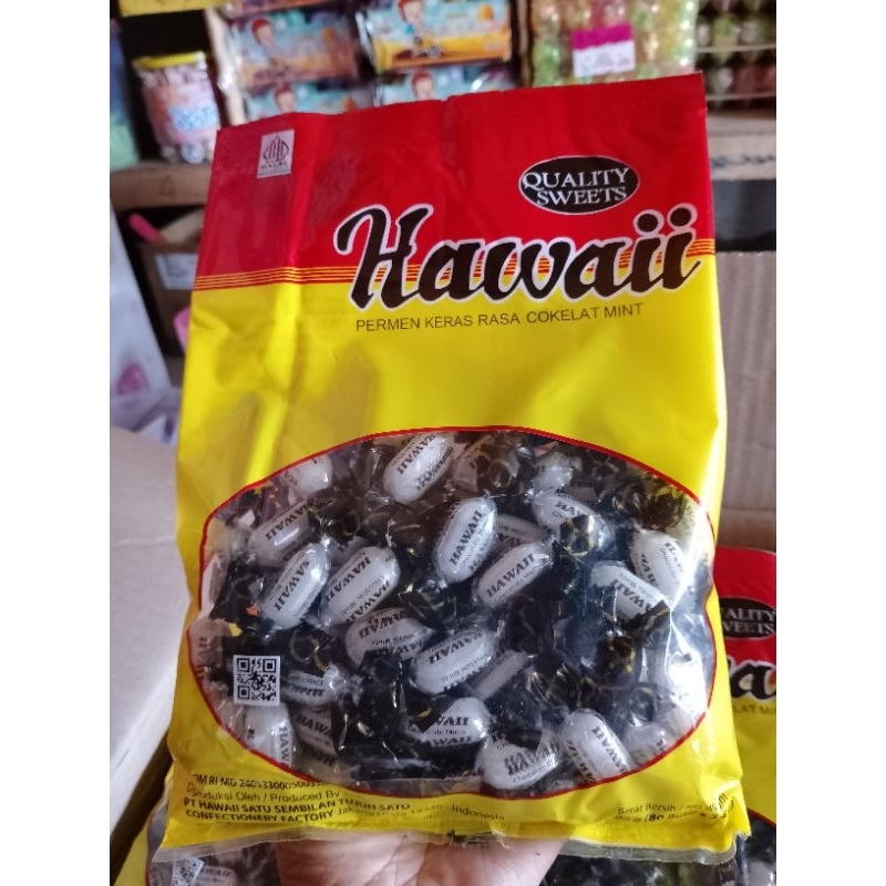 Jual PERMEN HAWAII MINT RASA COKLAT ISI 80 PCS | Shopee Indonesia