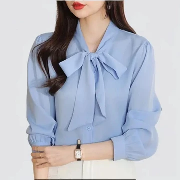 Blouse Satin Wanita Blouse Yoona Kemeja Kantor Lengan Panjang Polos Blouse Korean Import