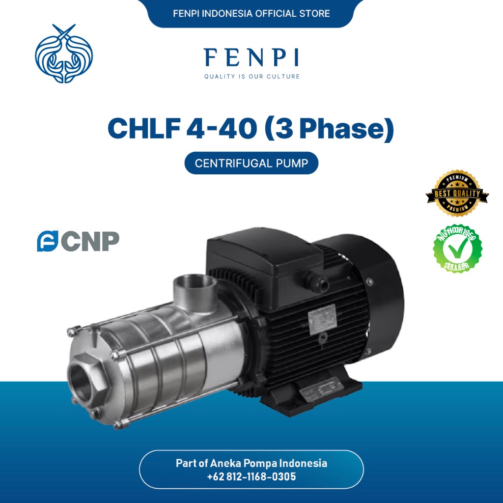 Jual CNP CHLF 4-40 3 Phase SS304 - Centrifugal Pump | Shopee Indonesia