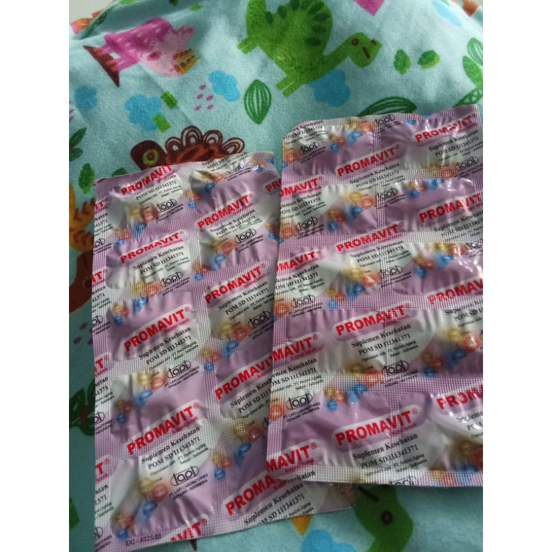 Jual Promavit kapsul/vitamin ibu hamil dan busui per strip 10 kapsul ...